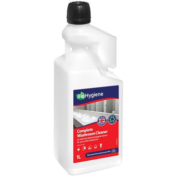 BioHygiene - BioHygiene Complete Washroom Cleaner Concentrate 1 Litre - Life Cleaning & Hygiene Supplies - BH195
