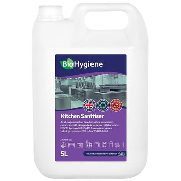 BioHygiene - BioHygiene Kitchen Sanitiser Concentrate 5 Litre - Life Cleaning & Hygiene Supplies - BH238
