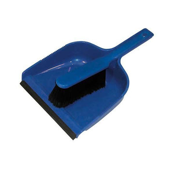 Ramon Hygiene - Dustpan & Soft brush Set - Life Cleaning & Hygiene Supplies - Blue - 8599B