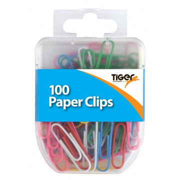 Essentials - Essentials Multi - Coloured Paper Clips - Life Cleaning & Hygiene Supplies - 33131