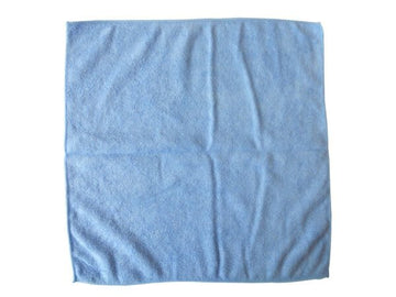 Ramon Hygiene - Optima Proclean Shine General Purpose Microfibre 40cm x 40cm - Life Cleaning & Hygiene Supplies - Blue - 783B