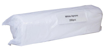 My Store - Premium Disposable Aprons on a Roll 11 Micron - Life Cleaning & Hygiene Supplies - White - 7525