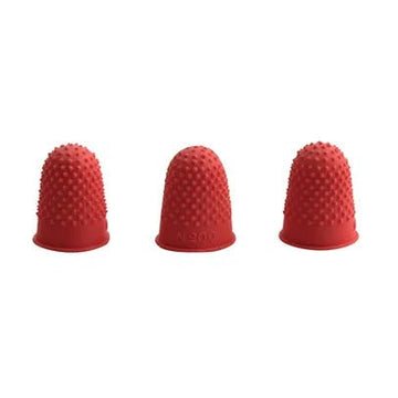 Q Connect - Q - Connect Thimblettes Red Size 00 Red - Life Cleaning & Hygiene Supplies - KF21507