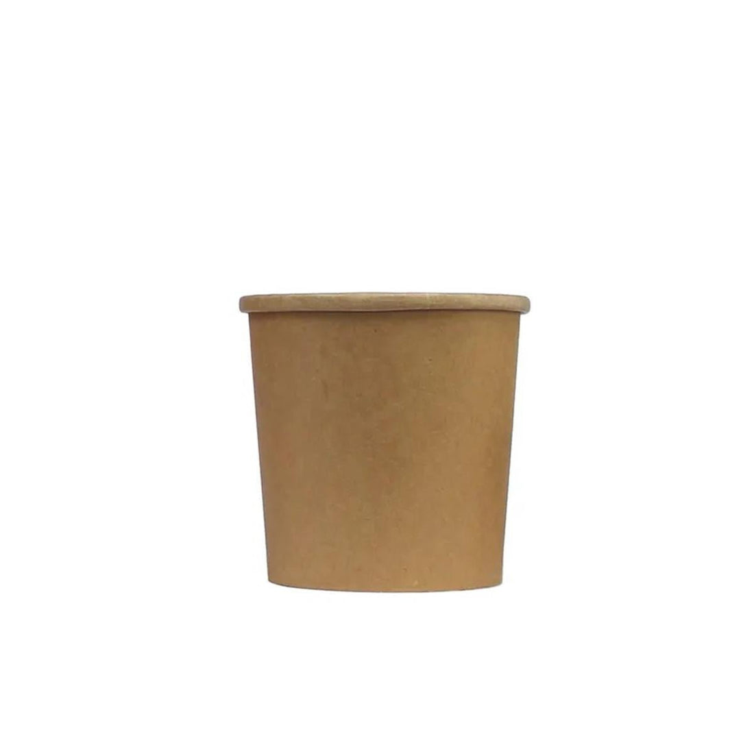 Edenware - 12oz Heavy Duty Soup Cup PP Kraft Box of 500 - Life Cleaning & Hygiene Supplies - D45023