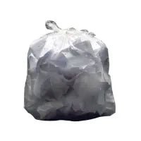 2Work - 2Work White Swing Bin Liners 45 Litres (Pack of 1000) - Life Cleaning & Hygiene Supplies - KF73379