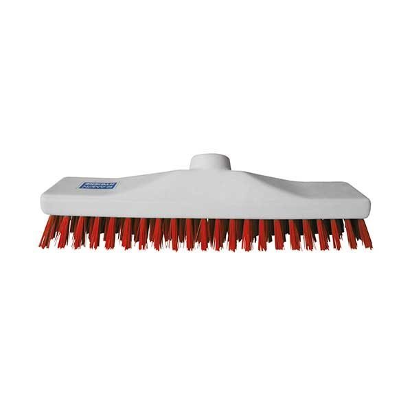 Ramon Hygiene - 30cm Scrubb Broom Head - Life Cleaning & Hygiene Supplies - Red - CB03R