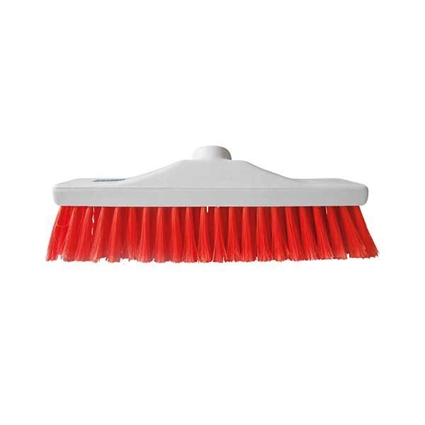 Ramon Hygiene - 30cm Soft Broom Head - Life Cleaning & Hygiene Supplies - Red - CB01R