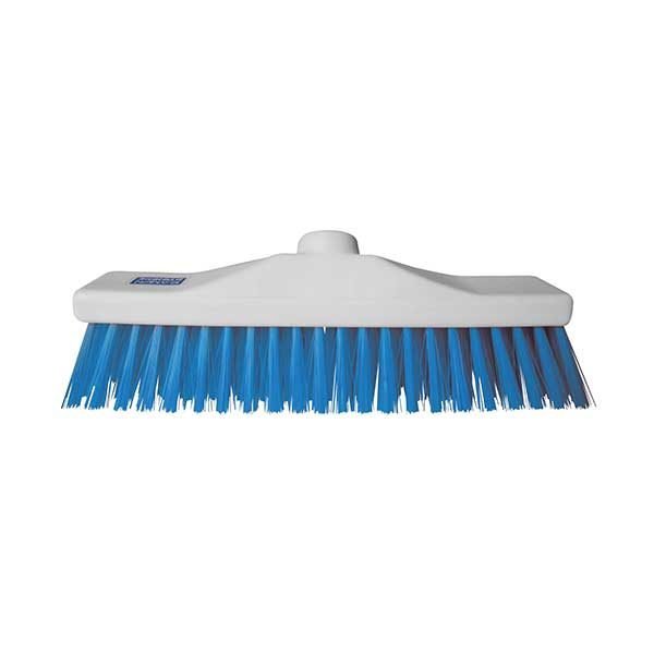 Ramon Hygiene - 30cm Stiff Broom Head - Life Cleaning & Hygiene Supplies - Blue - CB02B