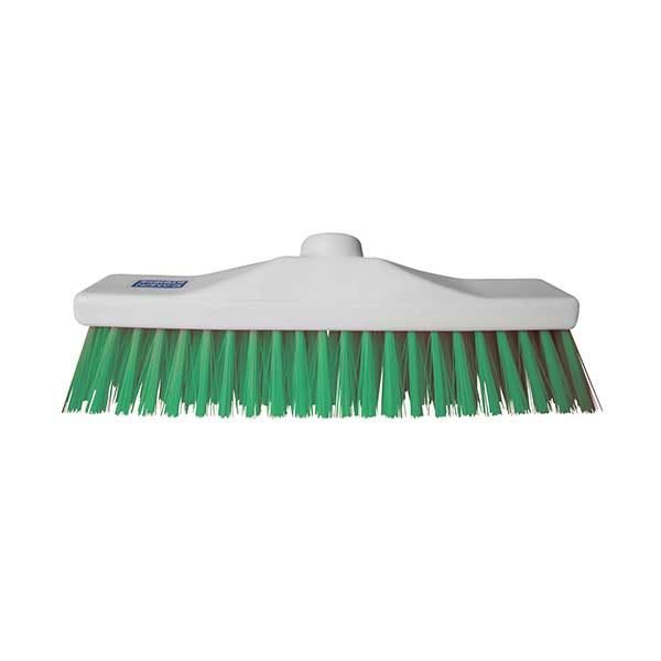 Ramon Hygiene - 30cm Stiff Broom Head - Life Cleaning & Hygiene Supplies - Green - CB02G