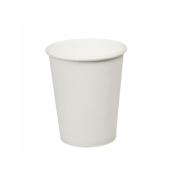 Go Pak - 4oz Single Wall Coffee Cup White 115ml - Life Cleaning & Hygiene Supplies - D01001
