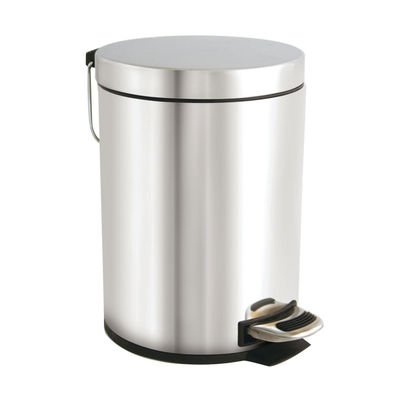 Bentley - 5 Ltr Stainless Steel Pedal Bin - Life Cleaning & Hygiene Supplies - PB.05/SS