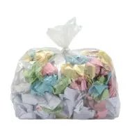 5 Star - 5 Star Bin Liners Medium/Heavy Duty 110 Litre Capacity Clear (Pack of 200) - Life Cleaning & Hygiene Supplies - FS929798