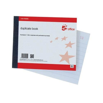 5 Star - 5 Star Duplicate Book 105x130mm - Life Cleaning & Hygiene Supplies - 942555