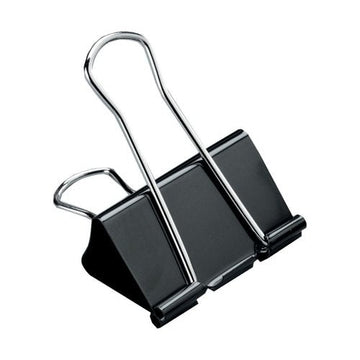 5 Star - 5 Star Office Foldback Clips 51mm Black - Life Cleaning & Hygiene Supplies - 296891