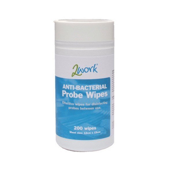 2work - 70% Alcohol Probe Wipes - Life Cleaning & Hygiene Supplies - ETPW200