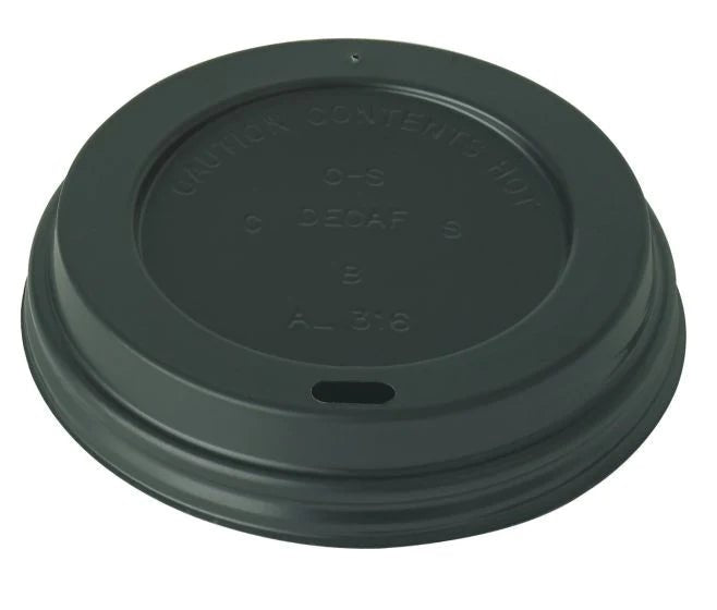 Dispo - 8oz Black Sip Thru Lid - Life Cleaning & Hygiene Supplies - 44737GB