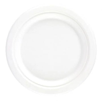 Life Cleaning & Hygiene Supplies - 9" Sugarcane Round Biodegradable Plates - Life Cleaning & Hygiene Supplies - 125X9