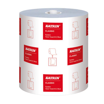 Katrin Classic System Hand Towel M2 2-Ply Blue (Pack of 6)