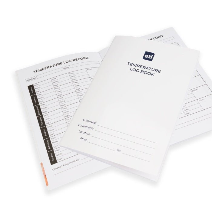 ETI - A5 Temperature Log Book - Life Cleaning & Hygiene Supplies - 831 - 100