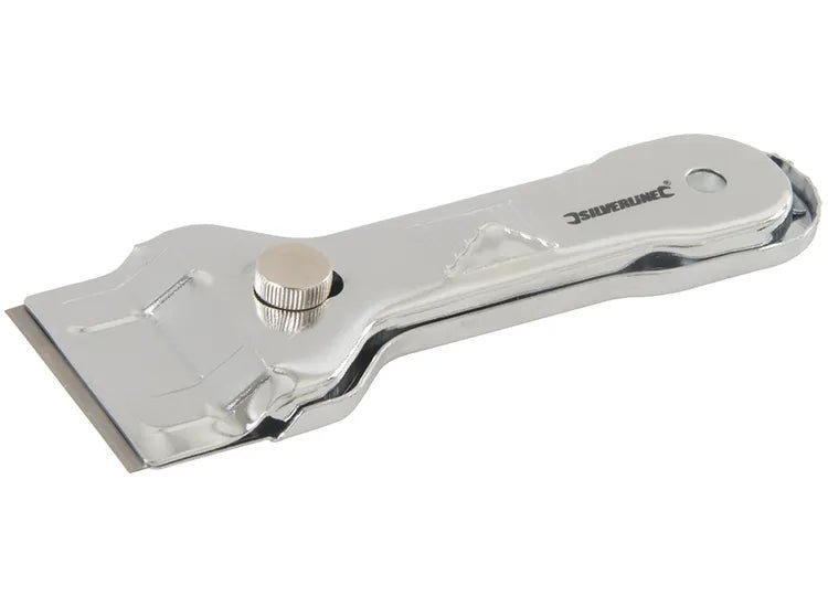 Silverline - AMSCRAPER - Silverline Metal Scraper 43mm Blade (633793) - Life Cleaning & Hygiene Supplies - CSPEC045009