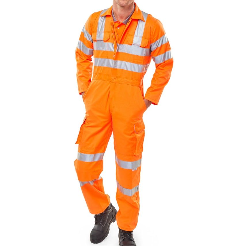 Beeswift - BEESWIFT SPEC OVERALL 44" ORANGE - Life Cleaning & Hygiene Supplies - RIS - 3279 - TOM