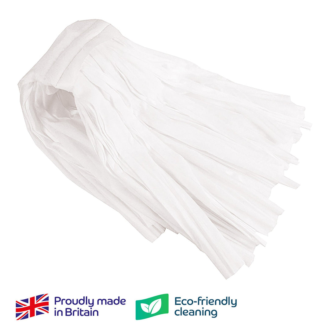 Robert Scott - Big White Kentucky Mop Sewn Centre 250g - Life Cleaning & Hygiene Supplies - 100883