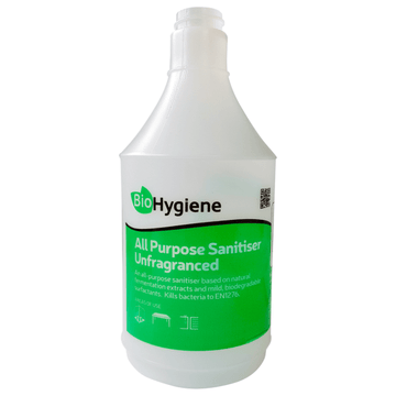 BioHygiene - BioHygiene All Purpose unfragranced Screen Printed Empty Bottle with Trigger - Life Cleaning & Hygiene Supplies - BH202