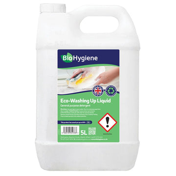 BioHygiene - Biohygiene Eco Washing Up Liquid 5L - Life Cleaning & Hygiene Supplies - BH006