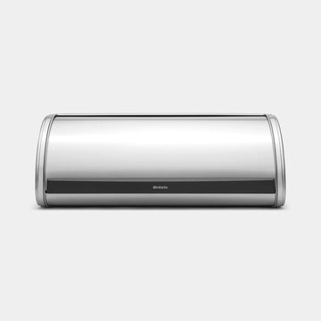 Brabantia - Brabantia Roll Top Bread Bin Matt Steel - Life Cleaning & Hygiene Supplies - 348921