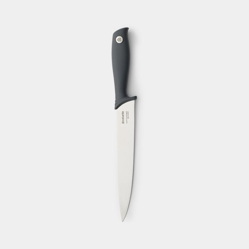 Brabantia - Brabantia Tasty+ Carving Knife Dark Grey - Life Cleaning & Hygiene Supplies - 120664