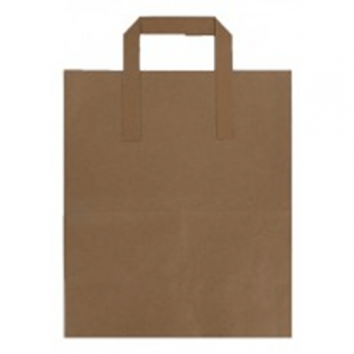 Sapphire - Brown Handle Carriers (Medium Size) - Life Cleaning & Hygiene Supplies - 5055019702372