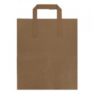 Sapphire - Brown Handle Carriers (Medium Size) - Life Cleaning & Hygiene Supplies - 5055019702372
