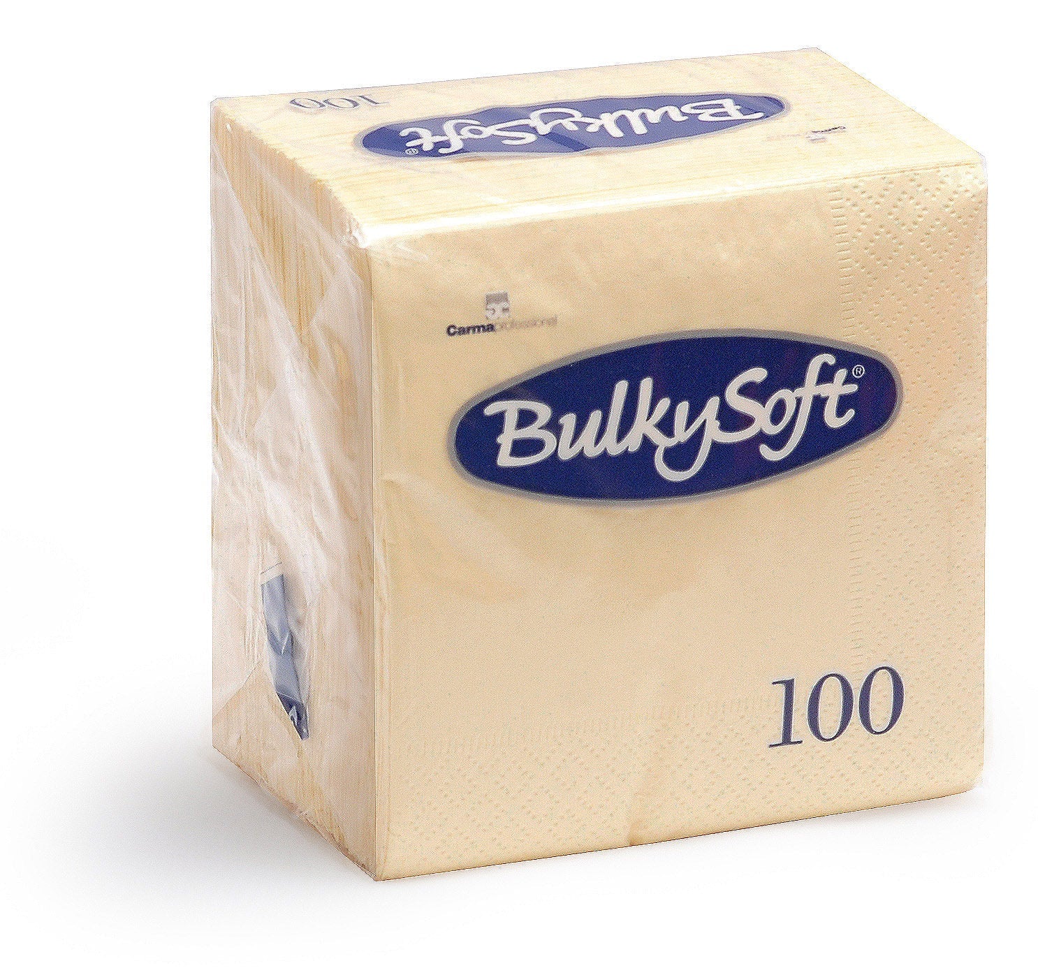 BulkySoft - BulkySoft Dinner Napkins 40x40 2 ply Creme - Life Cleaning & Hygiene Supplies - 32077