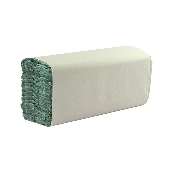 NP - C - Fold 1 Ply Green Hand Towels 862095/401 - Life Cleaning & Hygiene Supplies - HTG2880