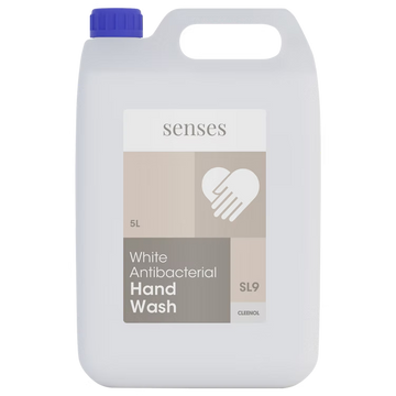 Senses White Antibacterial Hand Wash 5L