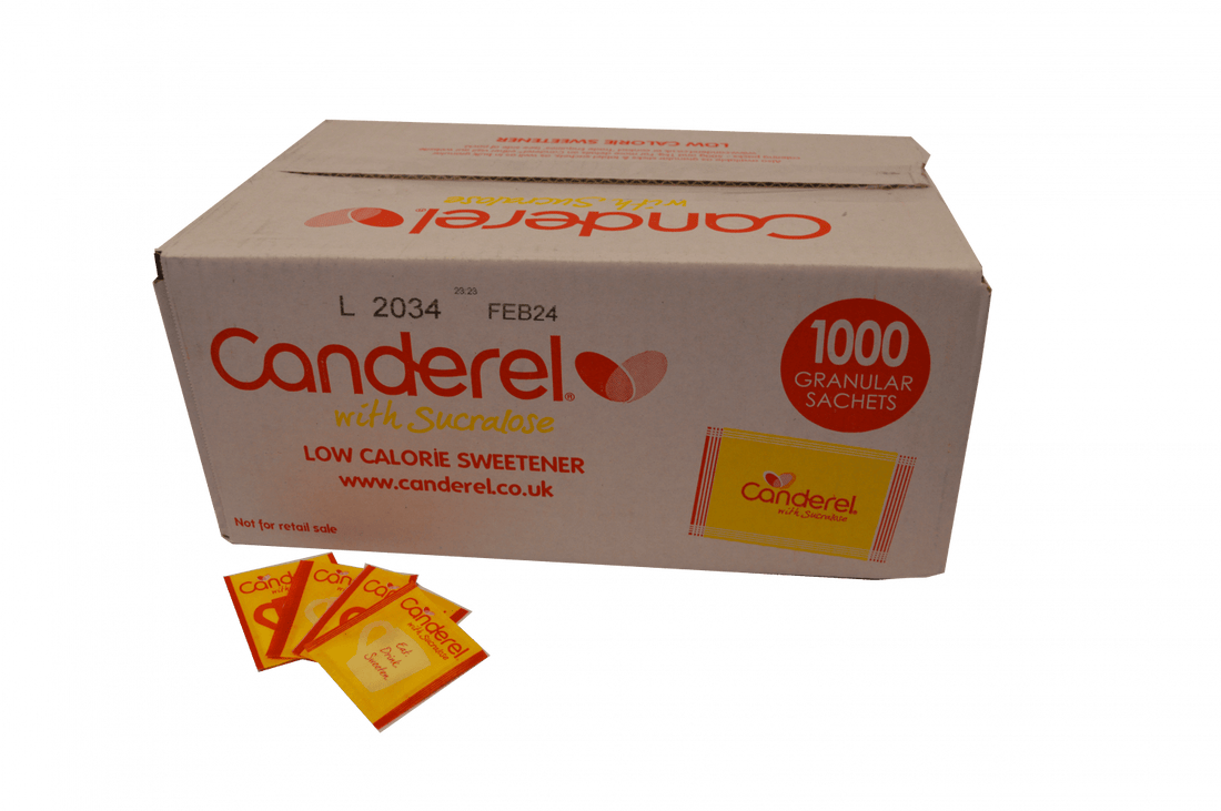 Life Cleaning & Hygiene Supplies - Canderel Sweetener Sachets – Box of 1000 - Life Cleaning & Hygiene Supplies - 68003B