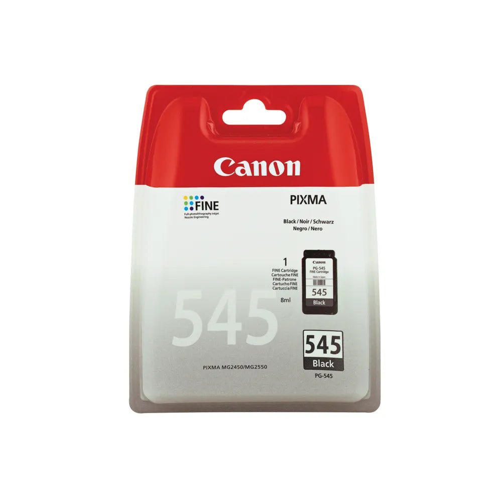 Canon - Canon PG - 545 Ink Cartridge Black - Life Cleaning & Hygiene Supplies - CO97450