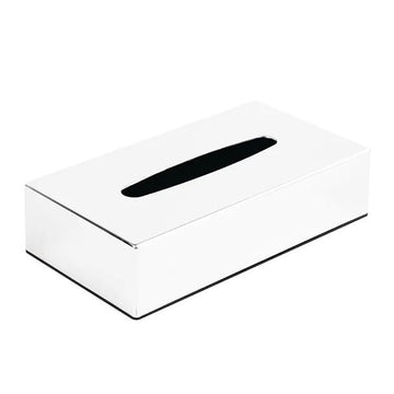 Hotel Complimentary - Chrome Rectangular Tissue Holder - Life Cleaning & Hygiene Supplies - CF121