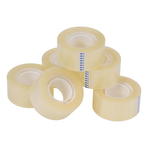 5 Star - Clear Tape Roll Small Easy - tear Polypropylene 40 Microns 24mmx33m - Life Cleaning & Hygiene Supplies - 464874