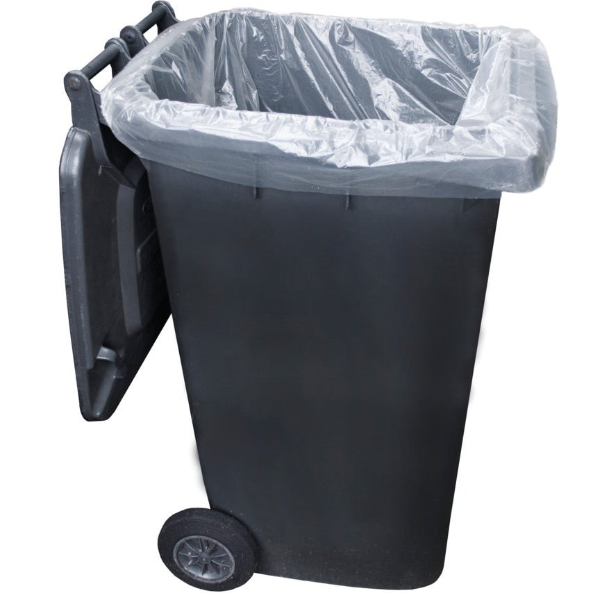  - Clear Wheelie Bin Liners - Life Cleaning & Hygiene Supplies - 070.626