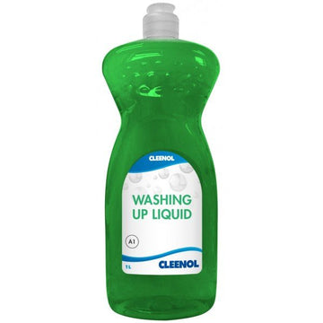 Cleenol - Cleenol Washing Up Liquid - 1 Litre - Life Cleaning & Hygiene Supplies - 02082X