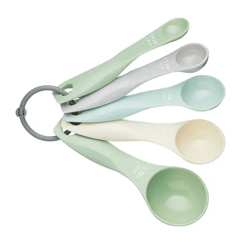 Life Cleaning & Hygiene Supplies - Colourworks Classics Measuring Spoon Set Bright (Set of 5) - Life Cleaning & Hygiene Supplies - CWCLMSPOONSET