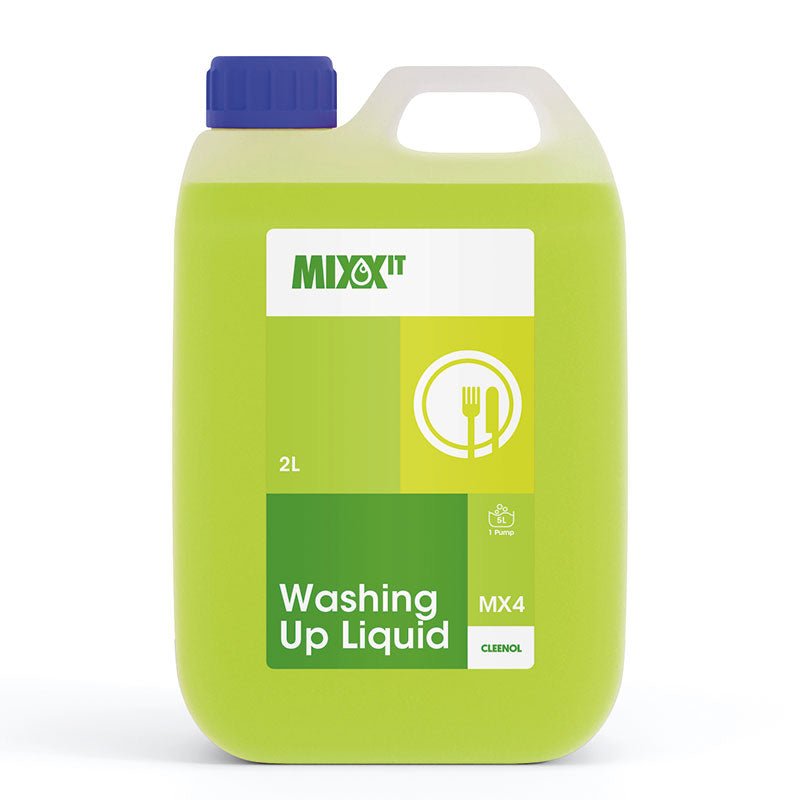 Mixxit - Concentrated Washing Up Liquid 2L - Life Cleaning & Hygiene Supplies - MXX587