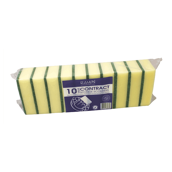 Ramon Hygiene - Contract Sponge Scourers - Life Cleaning & Hygiene Supplies - 803.CT