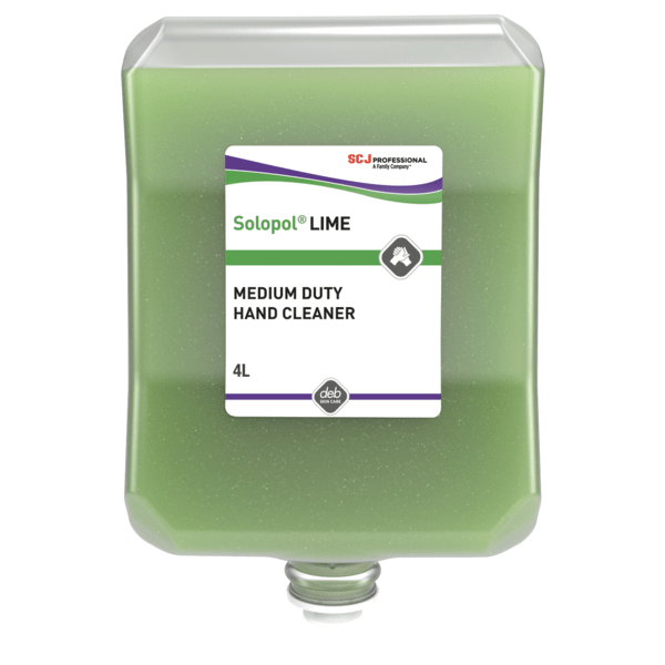 DEB - DEB Solopol Lime Hand Cleanser 4Ltr - Life Cleaning & Hygiene Supplies - LIM4LTR