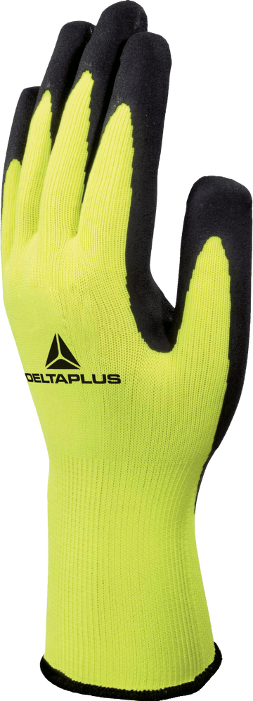 Delta Plus - Delta Plus Apollon VV733 HI - Vis Grip Glove Yellow - Life Cleaning & Hygiene Supplies - VV73309