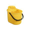Ramon Hygiene - Deluxe Mop Bucket & Wringer | 12 Litre - Life Cleaning & Hygiene Supplies - Yellow - 5050Y