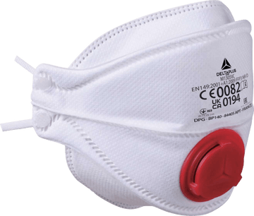 Delta Plus - Disbosable FFP3 Mask with 4 Fold - Life Cleaning & Hygiene Supplies - M1305VC