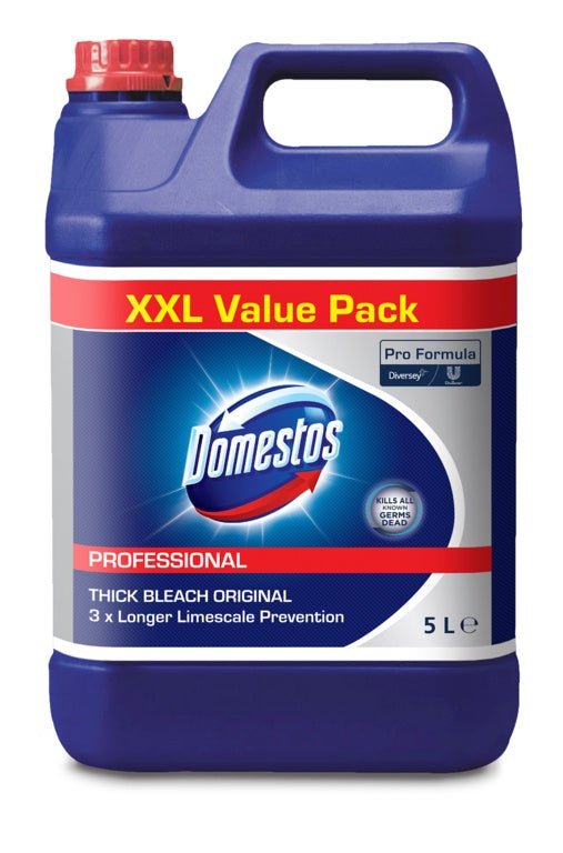 Domestos - Domestos Thick Bleach - 5L - Life Cleaning & Hygiene Supplies - 576282