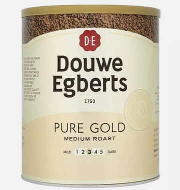 Douwe Egberts - Douwe Egberts Pure Gold Instant Coffee Tin Medium Roast 750 g - Life Cleaning & Hygiene Supplies - 10019842